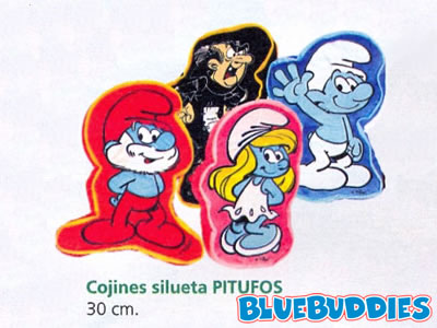 Smurf Cushions