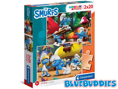 The Smurfs 2-in-1 Puzzles