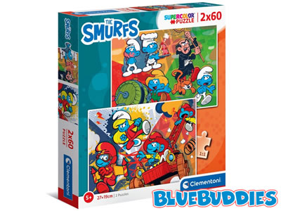 The Smurfs 2-in-1 Puzzles