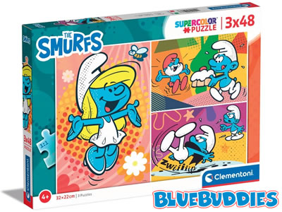 The Smurfs 3-in-1 Puzzles