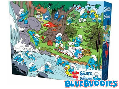 Smurfy Picnic Puzzle