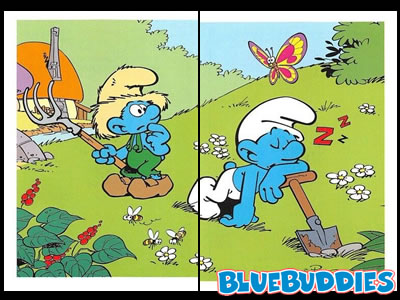 Complete Smurf Scene