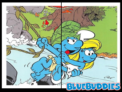 Complete Wild Smurf & Smurfette