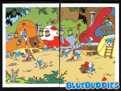 Complete Smurfs Village