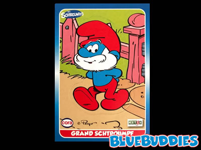 Cora / Match Smurf Sticker - Papa Smurf