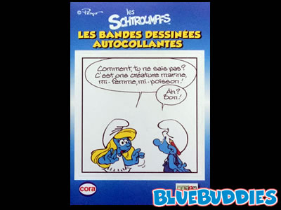 The Smurfs Sticker Card