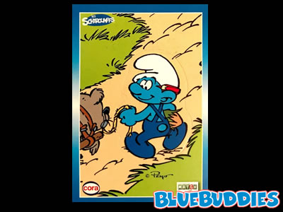 Cora / Match Smurf Sticker - Handy Smurf Helps