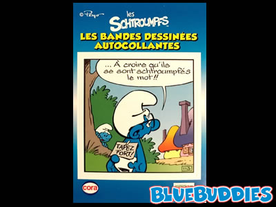 The Smurfs Sticker Card