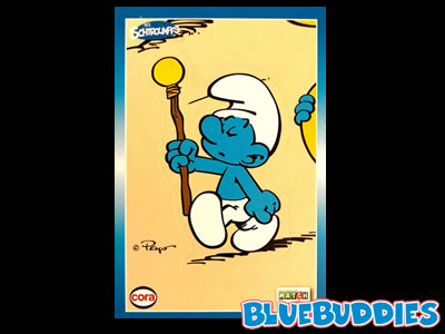 Cora / Match Smurf Sticker - Marching Smurf