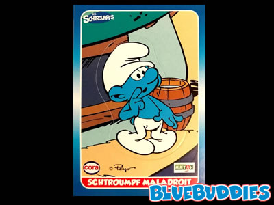 Cora / Match Smurf Sticker - Clumsy Smurf