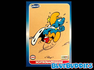 Cora / Match Smurf Sticker - King Smurf