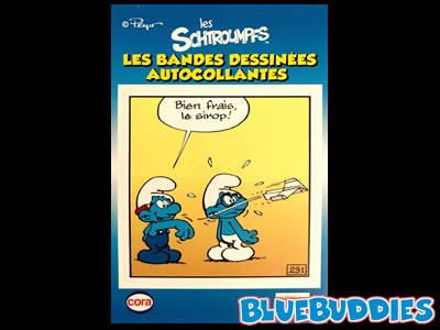 The Smurfs Sticker Card