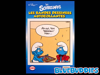 The Smurfs Sticker Card