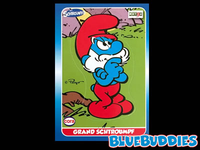 Cora / Match Smurf Sticker - Papa Smurf