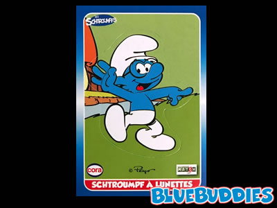 Cora / Match Smurf Sticker - Brainy Smurf