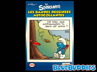 The Smurfs Sticker Card