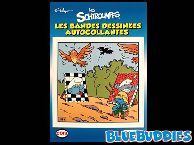 The Smurfs Sticker Card