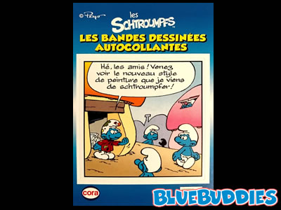 The Smurfs Sticker Card