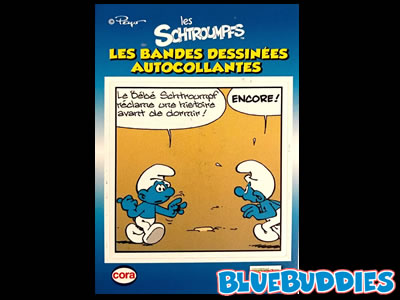 The Smurfs Sticker Card