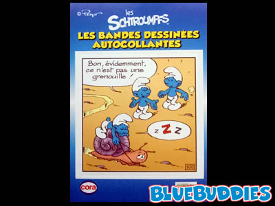 The Smurfs Sticker Card