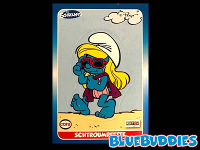 Cora / Match Smurf Sticker - Beach Smurfette