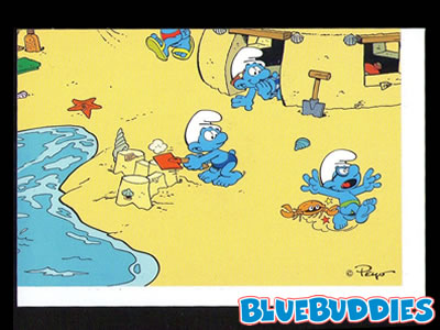 Smurfs in the Sand