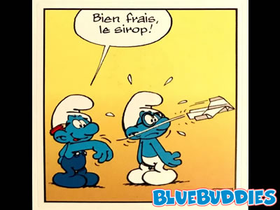 The Smurfs Comic Sticker