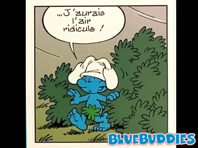 The Smurfs Comic Sticker