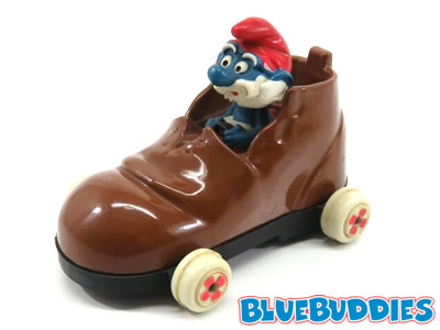 ESCI Papa Smurf Car - Brown Shoe Car