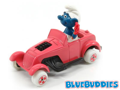 ESCI Smurf Car - Pink Car