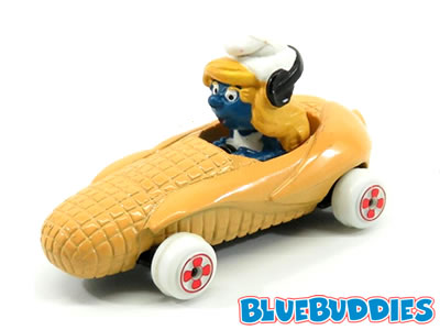 ESCI Smurfette Car - Corn Car