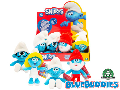 Plush Smurfs Set