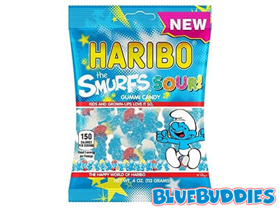 The Smurfs Sour Gummi Candy