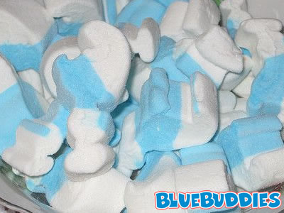 Smurf Marshmallows