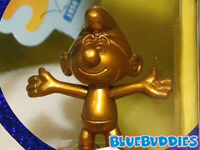 Special Edition Golden Smurf Figure