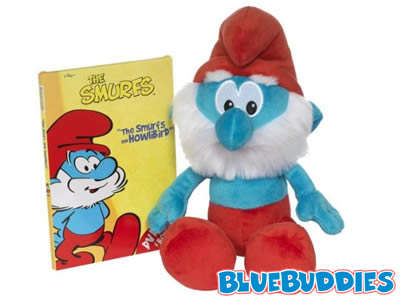 Talking Papa Smurf Doll