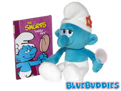 Talking Vanity Smurf Doll