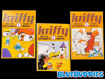 Kriffy Smurfs Mini Books