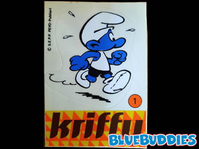 Kriffy Smurf Sticker #1