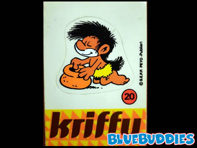 Kriffy Smurfs Sticker - 20 Swoof Pottery