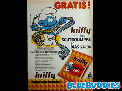 Kriffy Smurfs Ad - The Smurfs Film Slides