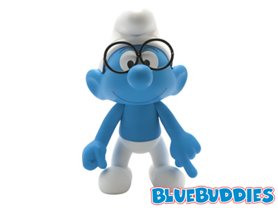 Artoys Brainy Smurf