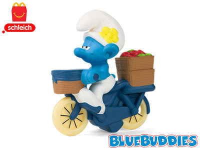 Bicycle Smurf