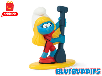 Paddleboard Smurfette