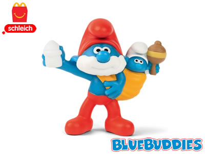 Papa Smurf & Baby Smurf