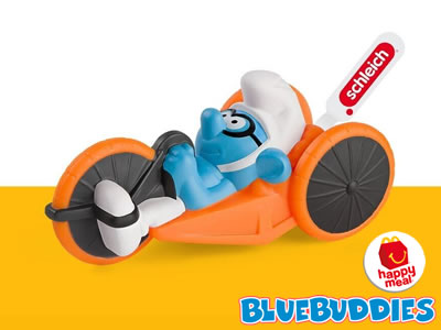 Para Cycling Smurf