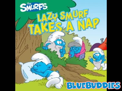 Smurf Book - Lazy Smurf Takes a Nap