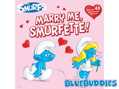 Smurf Book - Marry Me Smurfette