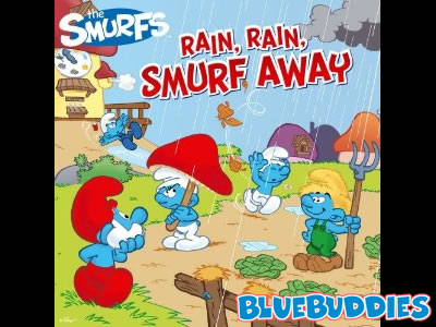 Smurf Book - Rain, Rain, Smurf Away