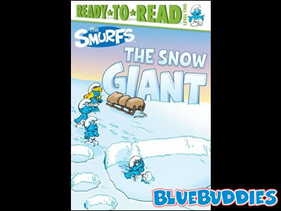 Smurf Book - Ready To Read - The Snow Giant